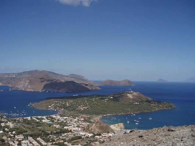 arrivare isole eolie