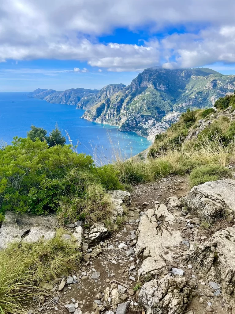 sentiero degli dei foto panoramica